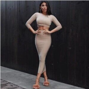 fashion nova  2pc set Skirt Set